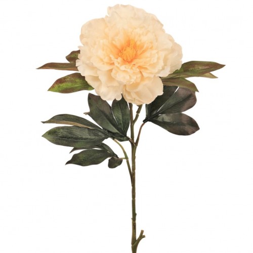 Double Peony Flowers Pink Peach 79cm Artificial Flowers